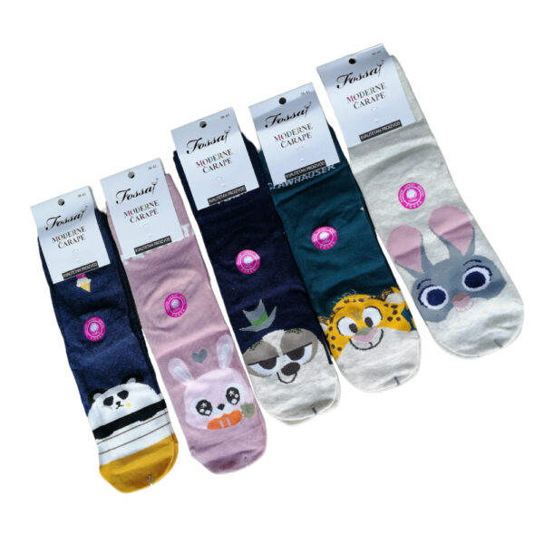ženske čarape aplikacija životinja