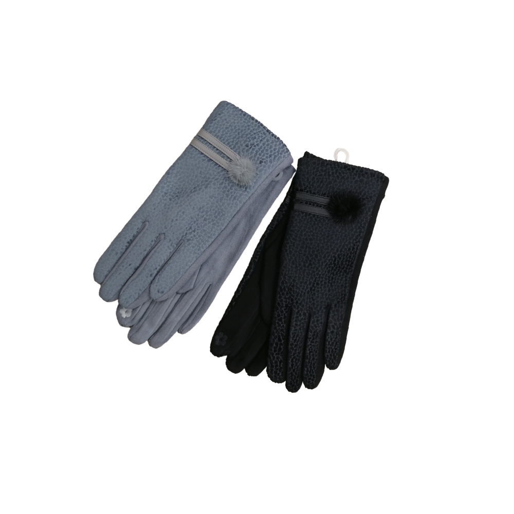 ženske rukavice crne i sive