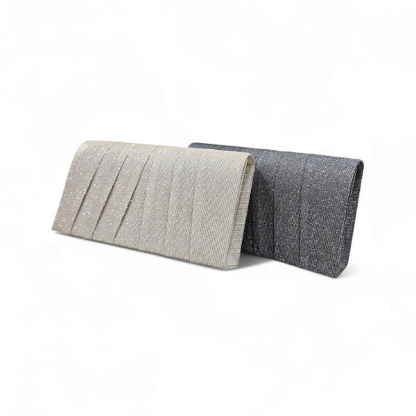 tampon srebrna mała torbica