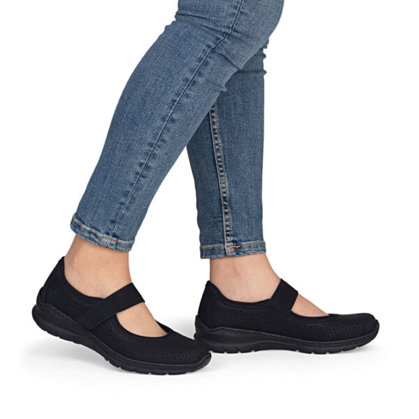 ženske crne sportske balerinke remen