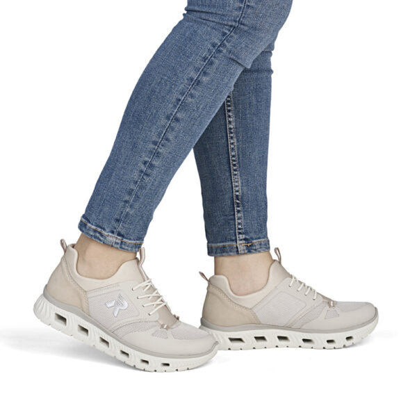 ženske sportske bež tenisice prozračne