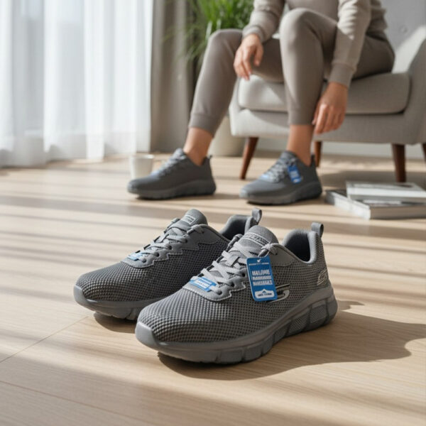 muške sive skechers tenisice