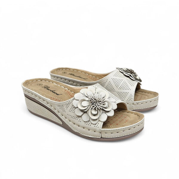 zenske natikace s cvijetom perforirane udobne lagane