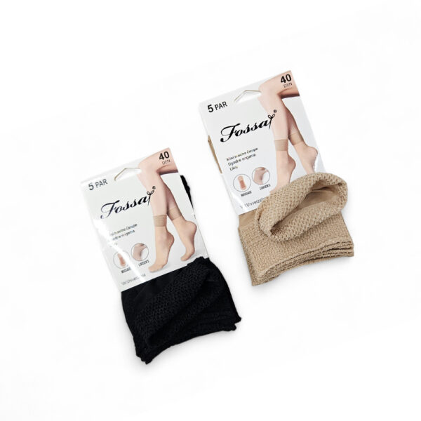 zenske sokne bez gume 5 pari bez i crne mini carape