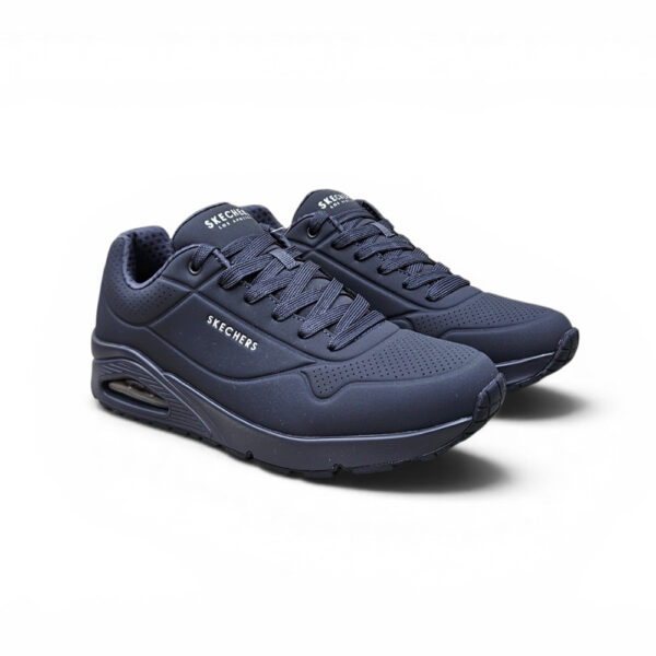 Skechers Uno muške tenisice s Air-Cooled Memory Foam uloškom i zračnim jastučićem u tamnoplavoj boji