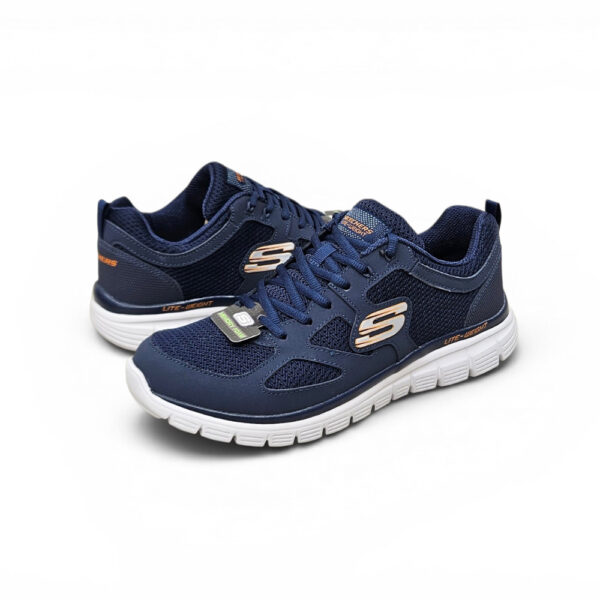 Skechers Burns Lite-Weight muške tenisice s prozračnim mrežastim gornjištem i laganim fleksibilnim potplatom