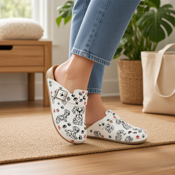 Ženske anatomske natikače Hit Shoes Dalmatiner