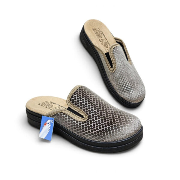 Liber Light BIO UP metalik sabot natikače 729 s V-izrezom